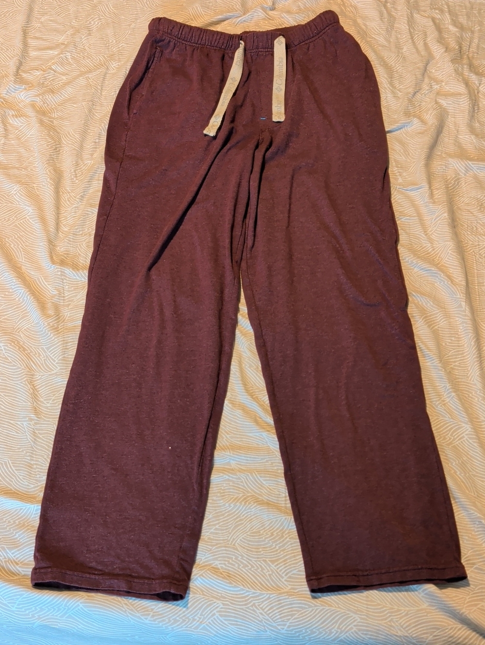 Columbia  Maroon Comfy /Sweat/ Sleep pants